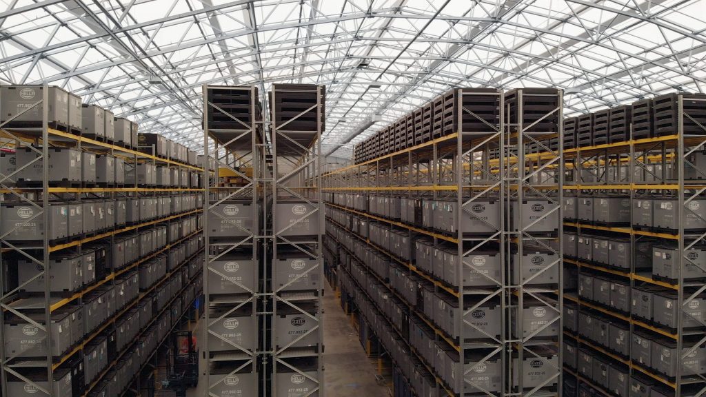 fabric structure high bay warehouse