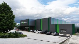 Eurogarden Gartencenter im Jahr 2020 nach abgeschlossener energetischer Sanierung