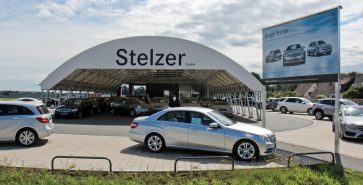 Covered parking Car dealership Stelzer