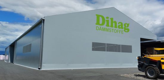 Skladiščna hala - skladišče za izolacijske materiale