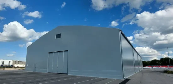 Skladiščni šotor večjih dimenzij