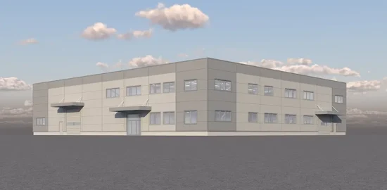 3D visualization of the multi-purpose hall
