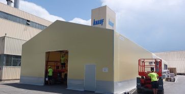 Knauf Zelthalle