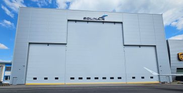 Hangar za vzdrževanje letal za podjetje Solinair